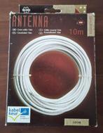 Coaxkabel plus antennekontaktdoos, Ophalen of Verzenden, Nieuw, 10 meter of meer, Coaxiale kabel