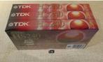 3 Nieuwe VHS Videocassettes - TDK HS240 - Sealed, Ophalen of Verzenden, Nieuw, Videoband