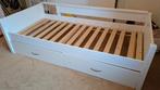 GRATIS 1 persoons bed wit, Huis en Inrichting, Slaapkamer | Bedden, Ophalen, Gebruikt, 90 cm, Eenpersoons
