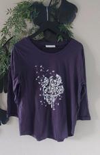 SHIRT paars+zilver print M🙂, Maat 38/40 (M), Paars, Nieuw, Ophalen of Verzenden