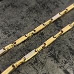 14k gouden ketting monte carlo versace 26,5 gr, Sieraden, Tassen en Uiterlijk, Kettingen, Ophalen of Verzenden, Nieuw, Goud