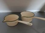 Emaille Pannetjes Set, Antiek en Kunst, Antiek | Emaille, Ophalen of Verzenden