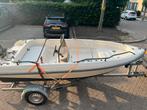 Terhi 410 van bj 2000 met 9,9 PK Yamaha incl. Trailer, Watersport en Boten, Vis- en Consoleboten, Ophalen, Tot 10 pk, Zo goed als nieuw