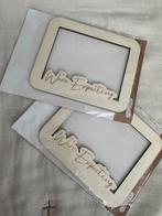 Twee lijstjes ‘we are expecting’, Ophalen of Verzenden, Nieuw