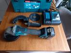 Makita DGA508 Accu Haakse Slijper, Doe-het-zelf en Verbouw, Gereedschap | Schuurmachines, Ophalen of Verzenden, Gebruikt, Minder dan 600 watt