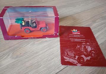 Tintin Rode Jeep Collectible | Willy's MB 1943 beschikbaar voor biedingen