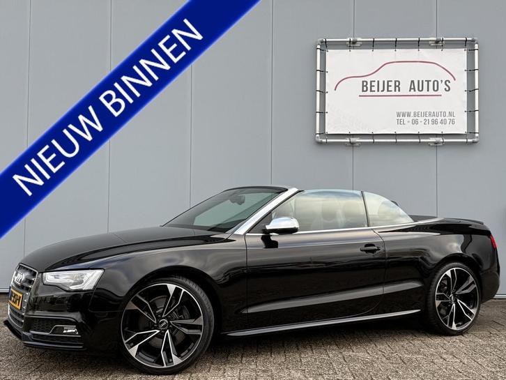 Audi A5 Cabriolet 3.0 TFSI S5 quattro Pro Line Automaat Navi, Auto's, Audi, Bedrijf, Te koop, A5, 4x4, ABS, Achteruitrijcamera