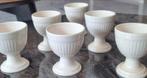 6 eierdoppen WEDGWOOD EDME, Huis en Inrichting, Keuken | Servies, Ophalen of Verzenden, Zo goed als nieuw, Wedgwood