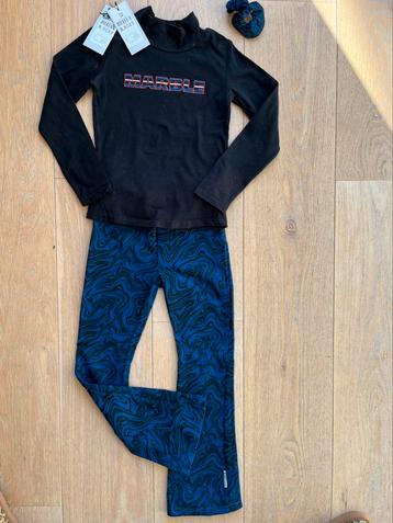 Set flare broek longsleeve scruncie B Nosy mt 122 NIEUW! beschikbaar voor biedingen