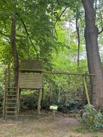 Speeltoestel/speelhuisje met schommels., Ophalen, Gebruikt, Hout