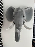 Grijze Olifant Wanddecoratie, Ophalen of Verzenden, Zo goed als nieuw, Wanddecoratie
