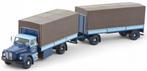 SCANIA L76 bakwagen met aanhanger "Kooy Transport", Hobby en Vrije tijd, Modelauto's | 1:50, Ophalen of Verzenden, Nieuw, Bus of Vrachtwagen