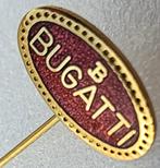 Bugatti, geëmailleerde speld  1990, Verzamelen, Speldjes, Pins en Buttons, Transport, Speldje of Pin, Zo goed als nieuw, Verzenden