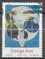 ZWEDEN Brevzegel Abstracte schilderijen Hilma af Klint 2020, Verzenden, Zweden, Gestempeld