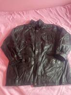 Vintage Leren Jas - Heren, Ophalen, Gedragen, Overige maten, Zwart