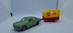 Bmw 733 met paardentrailer   Majorette, Hobby en Vrije tijd, Modelauto's | Overige schalen, Ophalen of Verzenden, Zo goed als nieuw