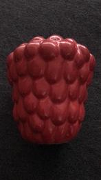 Vaas “Raspberry” framboos NIEUW!, Aardewerk of Porselein, Ophalen of Verzenden, Zo goed als nieuw, Minder dan 50 cm