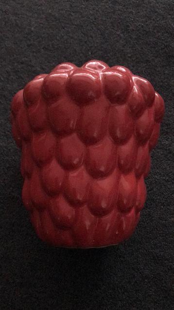 Vaas “Raspberry” framboos NIEUW! beschikbaar voor biedingen
