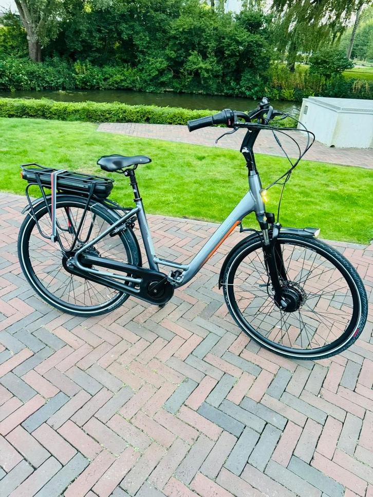 Stella elektrische fiets, Fietsen en Brommers, Elektrische fietsen, Zo goed als nieuw, Overige merken, 51 tot 55 cm, 50 km per accu of meer
