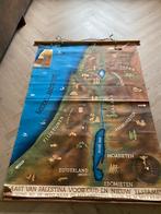 Landkaart Palestina, Boeken, Atlassen en Landkaarten, Gelezen, Wereld, Landkaart, Ophalen