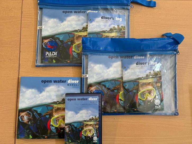 PADI theorie boeken, Watersport en Boten, Duiken, Nieuw, Ophalen of Verzenden