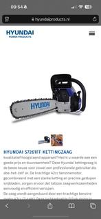 Nieuw in doos Hyundai kettingzaag benzinemotor, Doe-het-zelf en Verbouw, Gereedschap | Zaagmachines, Ophalen, Kettingzaag, Nieuw