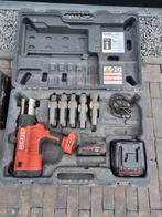 Ridgid accu perstang 18 Volt met 6 persbekken en afbraamset, Ophalen of Verzenden, Zo goed als nieuw