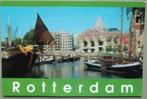 Rotterdam - Haven 25 - oude haven met kubuswoningen, Ophalen of Verzenden, 1980 tot heden, Gelopen, Zuid-Holland
