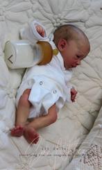 Reborn baby Blessing awake by Marita Winters, Ophalen of Verzenden, Zo goed als nieuw, Babypop