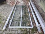 Stalen Poort, Ophalen, Zo goed als nieuw, Hout, Raamkozijn