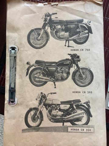 Honda cb750, cb500, cb350 reparatie handboek beschikbaar voor biedingen