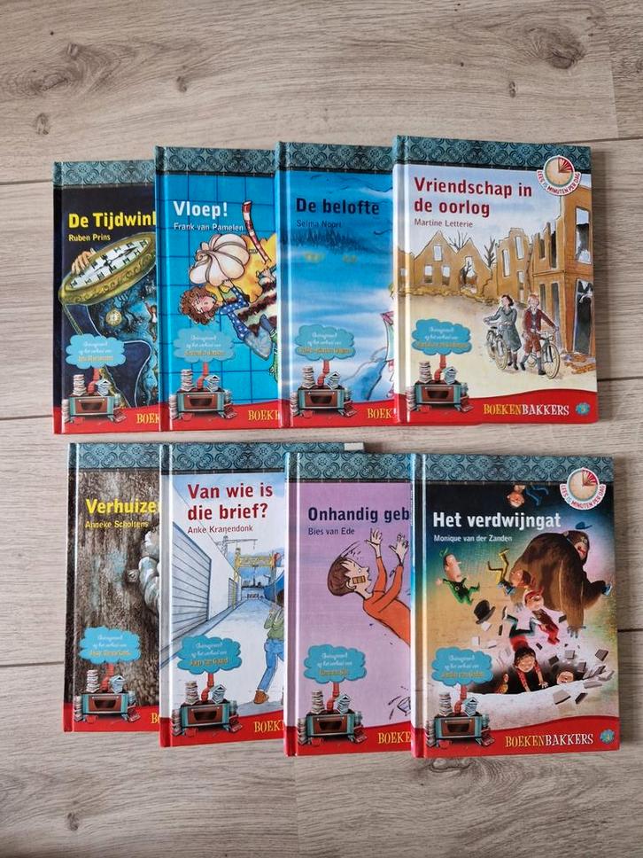 Complete serie Boekenbakkers 2012, 8 stuks, Boeken, Kinderboeken | Jeugd | onder 10 jaar, Zo goed als nieuw, Ophalen of Verzenden