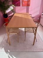 Eettafel Arco slim 210x90 eiken naturel mat van Bert-Jan Pot, Ophalen, Eikenhout, 200 cm of meer, 50 tot 100 cm