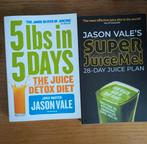 Twee boeken Jason Vale juice diet, Boeken, Ophalen of Verzenden, Zo goed als nieuw