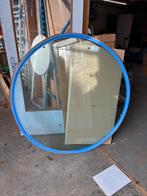 Glasplaat, Ophalen, Minder dan 50 cm, Rond, Zo goed als nieuw
