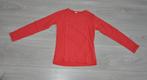 rode top 122/128, tshirt 122/128, kinderkleding 122/128, Zeeman, Ophalen of Verzenden, Zo goed als nieuw, Shirt of Longsleeve