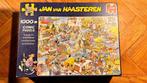 Jan van Haasteren puzzel "de vakantiebeurs" 1000 stukjes, Ophalen of Verzenden, 500 t/m 1500 stukjes, Legpuzzel, Zo goed als nieuw