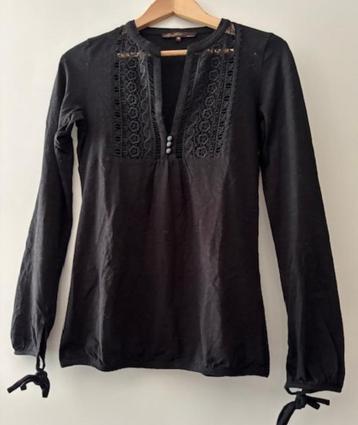 SuperTrash zwarte top - XS - lange mouwen - nieuw beschikbaar voor biedingen