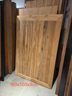 SPOTGOEDKOPE TEAK EETKAMERTAFELBLADEN UIT VOORRAAD !!!, Engelseweg 149, Helmond, Info@megafurn.nl, 100 tot 150 cm, Landelijk, scandinavisch, industrieel