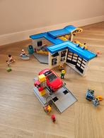 Playmobil Tankstation + Garage, Kinderen en Baby's, Speelgoed | Playmobil, Ophalen of Verzenden, Gebruikt, Complete set