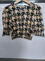 Josh V Arya Blouse Cropped - Maat S, Kleding | Dames, Beige, Ophalen of Verzenden, Zo goed als nieuw, Maat 36 (S)