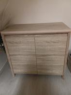 Licht Eiken Kastje, Ophalen, Eikenhout, 50 tot 100 cm, Modern