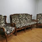 Vintage Faux bamboe bankstel Giorgetti stijl zithoek, Huis en Inrichting, Riet of Rotan, Valkenswaard, Info@flashbackfurniture.nl