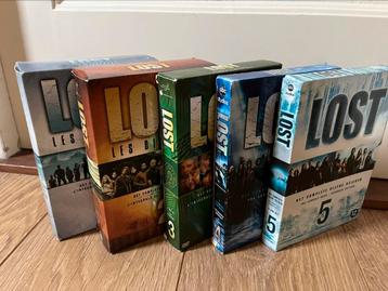 Dvd Lost serie tv seizoen 1 t/m 5 beschikbaar voor biedingen