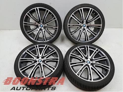 Sportvelgenset + winterbanden van een BMW 5-Serie, Auto-onderdelen, Banden en Velgen, Personenwagen, Gebruikt, 3 maanden garantie