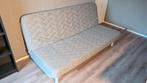 IKEA slaapbank grijs, Ophalen, Tweepersoons, 140 cm, Zo goed als nieuw