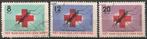 Vietnam serie 220 - 222 O. ADV. no.115 IJ., Ophalen of Verzenden, Gestempeld, Zuidoost-Azië