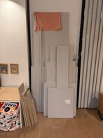 Zacht grijze gelamineerde spaanplaten - diverse maten, Ophalen, Zo goed als nieuw, Overige materialen, Minder dan 20 mm