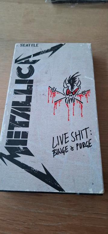 Metallica Live Shit: Seattle VHS beschikbaar voor biedingen