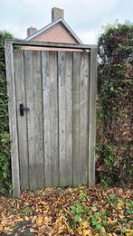 Houten poort deur 94cm, Tuin en Terras, Tuinpoorten, Ophalen, Gebruikt, Minder dan 100 cm, Draaipoort